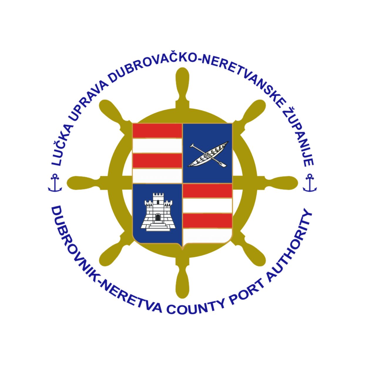 Lučka uprava Dubrovačko-neretvanske županije - logo