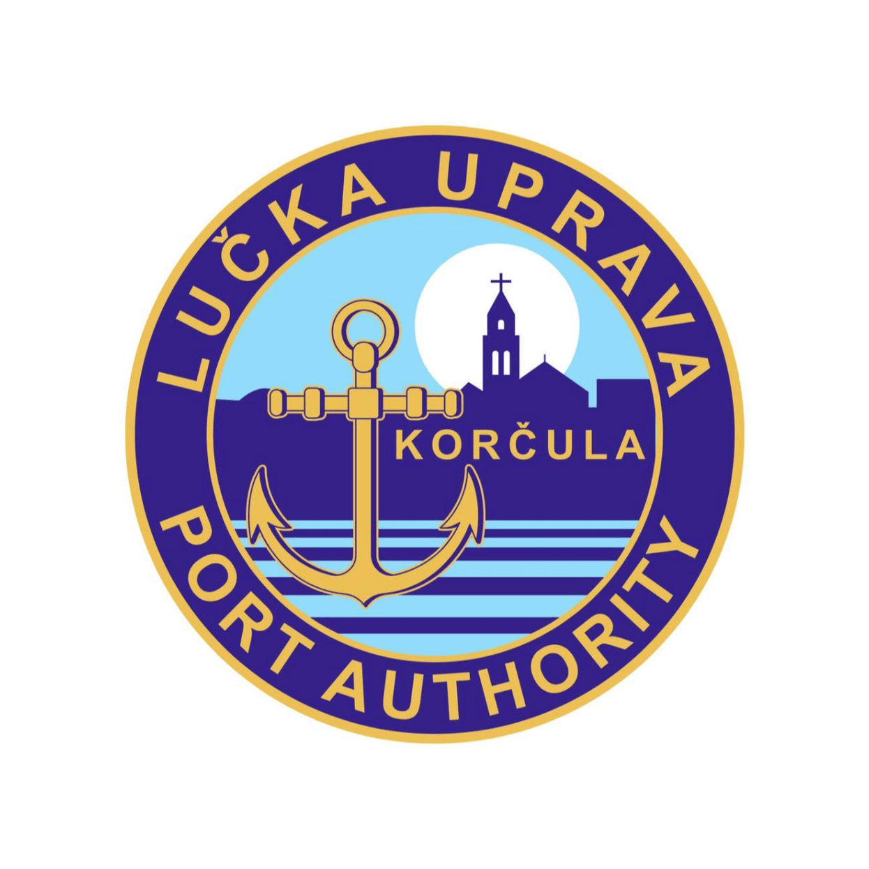 Lučka uprava Korčula - logo